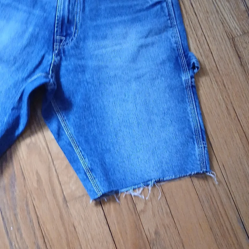 Denim Carpenter Shorts - Blue